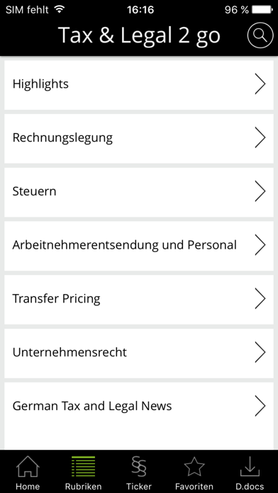 Screenshot #2 pour Deloitte Tax & Legal 2 go