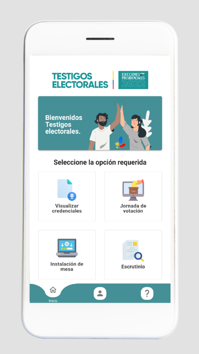 Proceso Testigos Electorales Screenshot