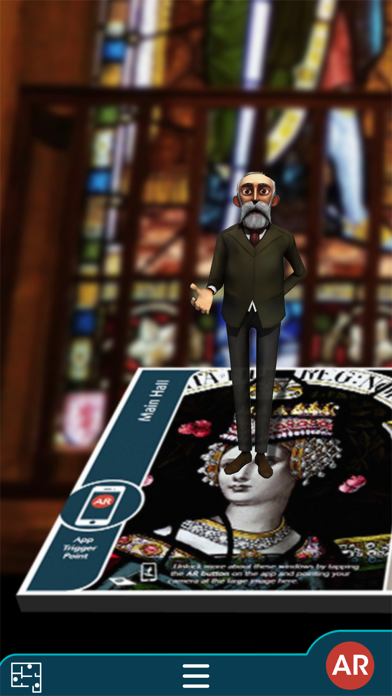 Lerwick Town Hall AR Screenshot