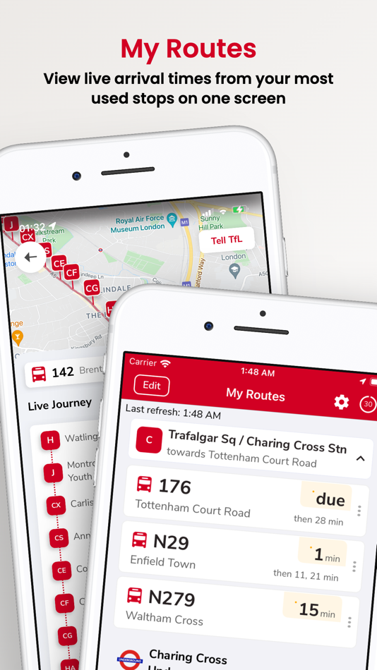 #4. London & UK Live Bus Countdown (iOS) 由: Mobicia