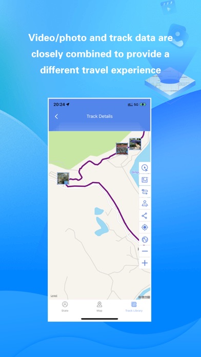 Share Tracks Screenshot