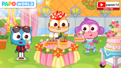 Papo Town Dessert Shop Screenshot