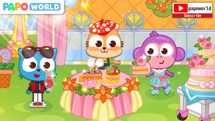 Papo Town Dessert Shop screenshot-3