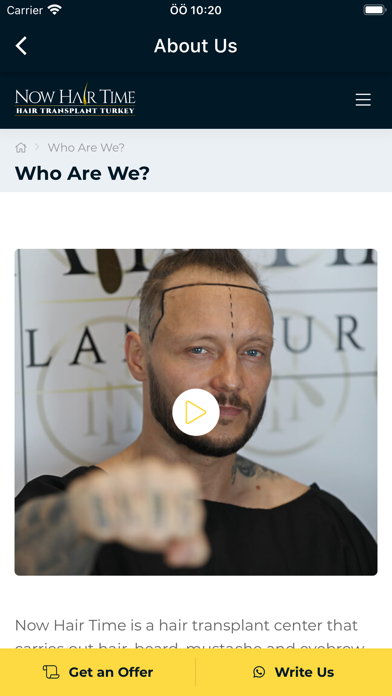Hair Transplant Turkey - NHT Screenshot