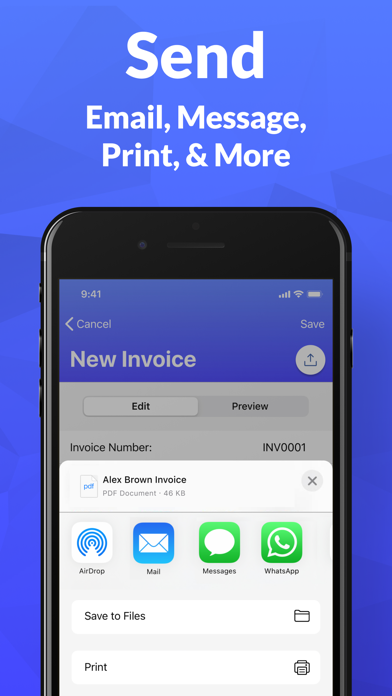 Invoice Maker by SPK Screenshot