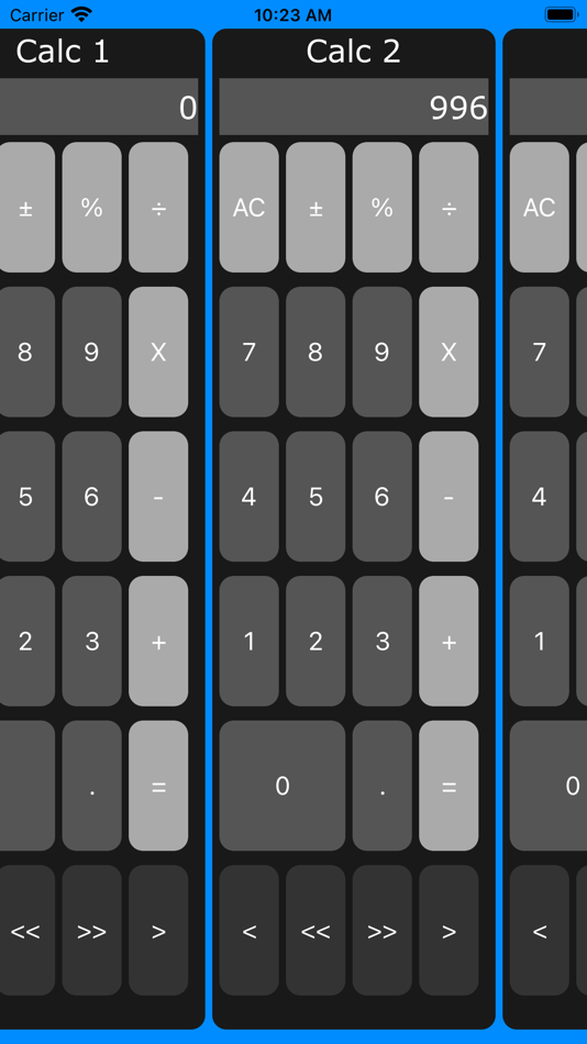 #1. Infinite Calculators (iOS) โดย: JOhn Lyons