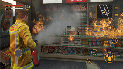 Firefighter:Car fire truck sim Screenshot