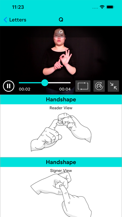 Auslan Tutor 2 Screenshot