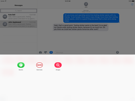 Screenshot #4 pour The Haha Scale Sticker Pack