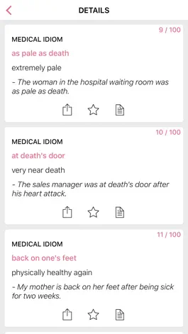 Game screenshot Food Medical idioms in English apk