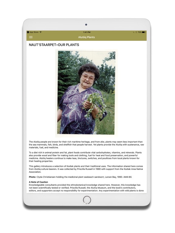 Screenshot #4 pour Alutiiq Plants