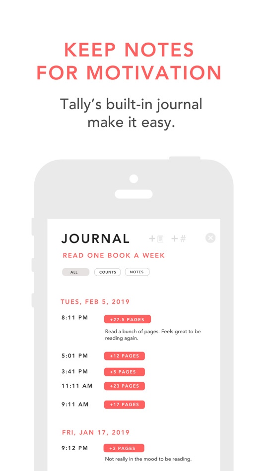 #7. Tally: The Anything Tracker (iOS) 由: Reflective Technologies ApS