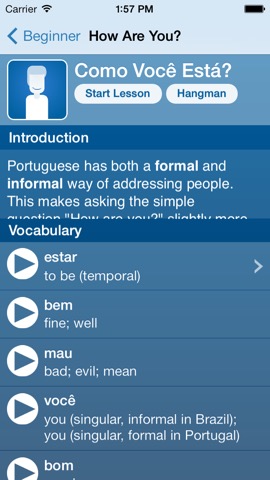 Learn Portuguese - Tudo Bemのおすすめ画像3