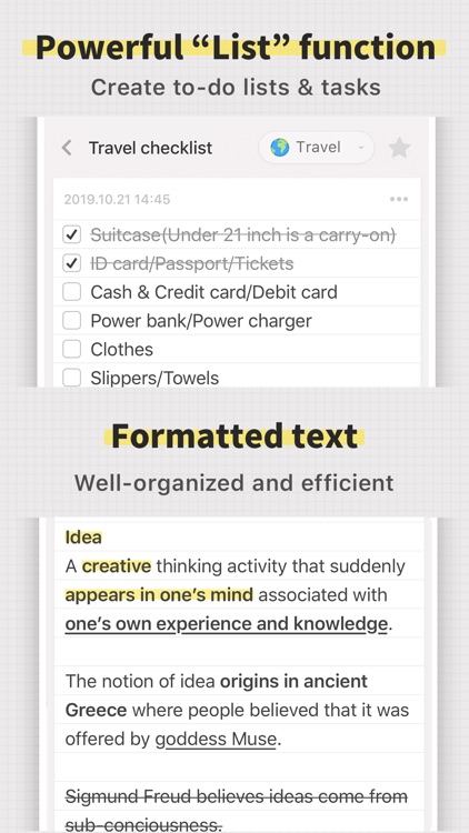 iNote - ideas Note & Notebook screenshot-5