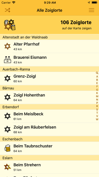 Zoigl screenshot