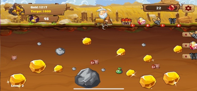 Pick The Gold PC Download - Arcade Gold Miner Game 