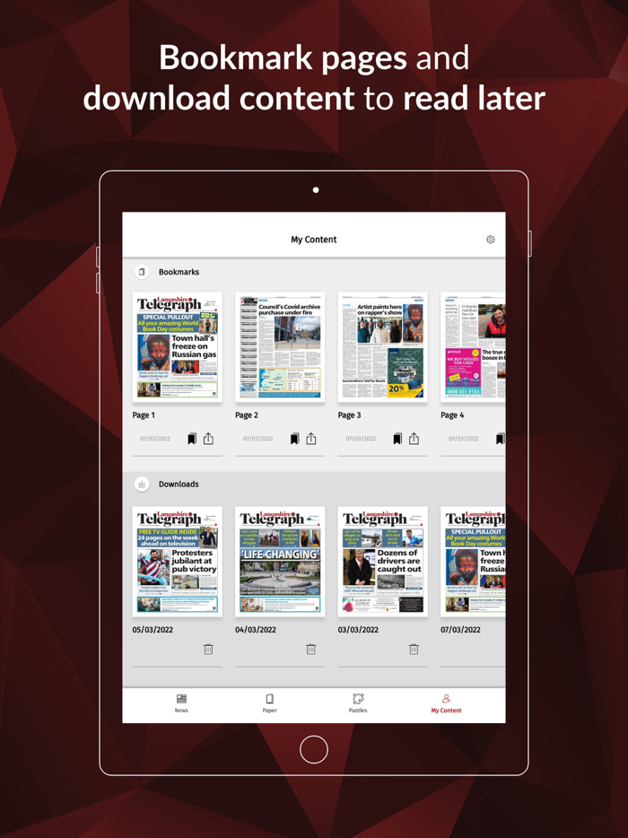 The Lancashire Telegraph