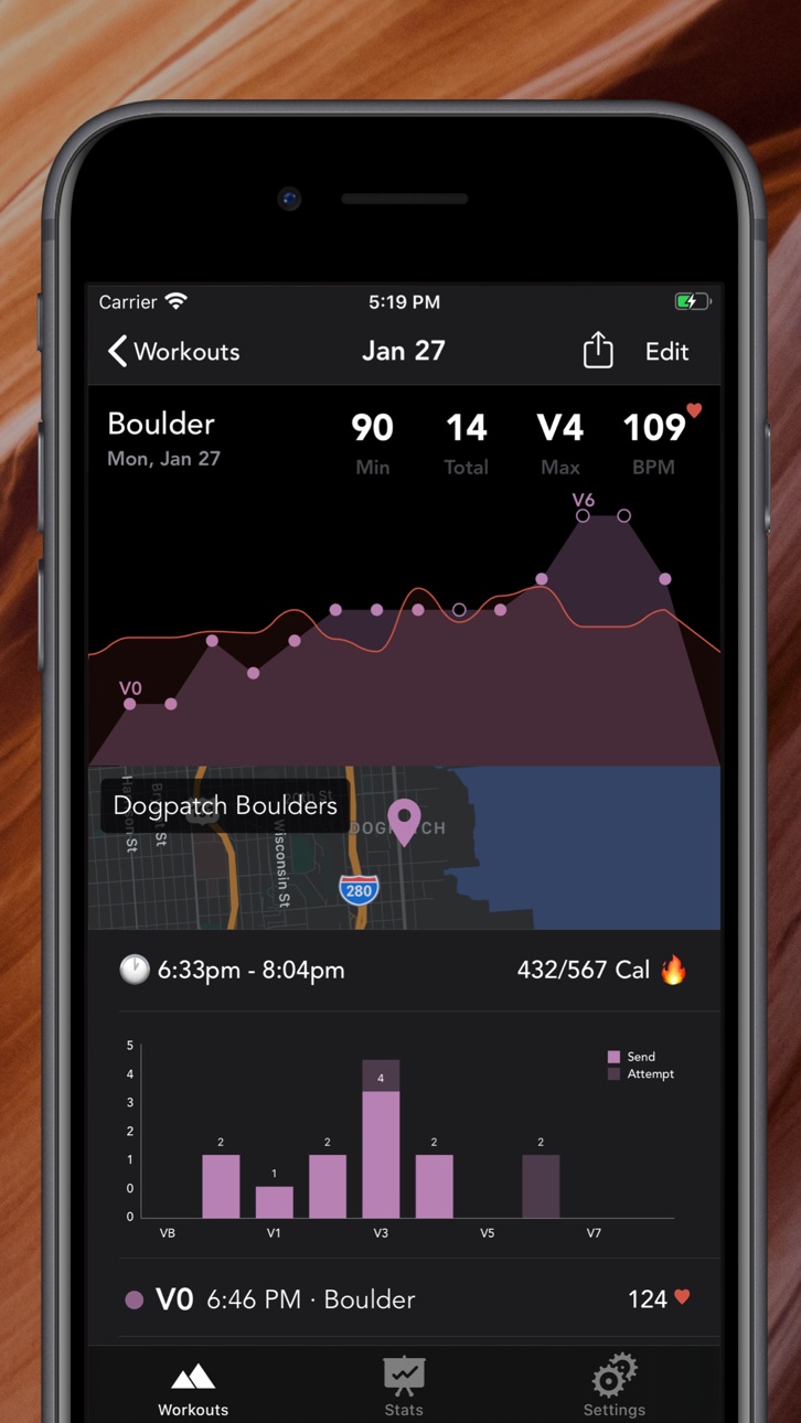 iPhone screenshot