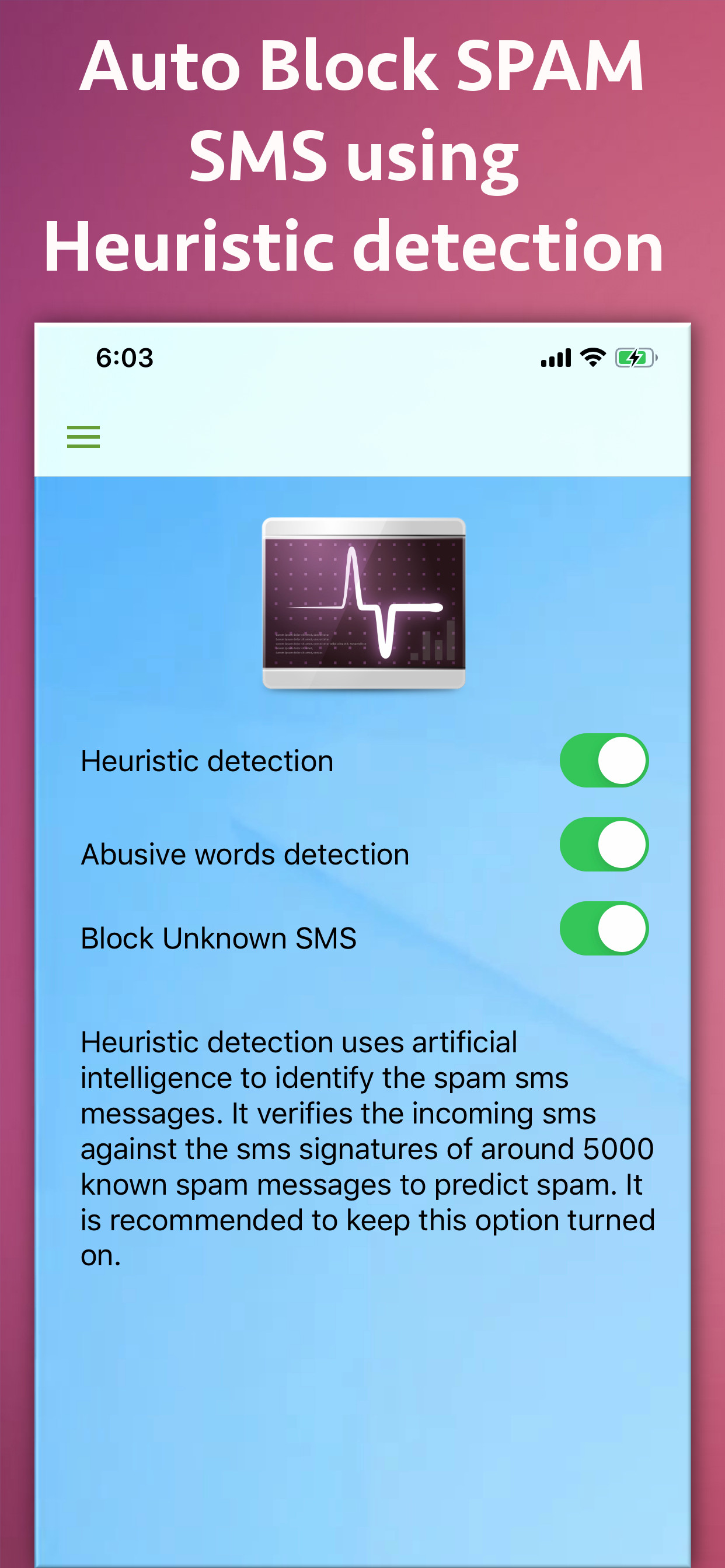 SMS Spam Stopper