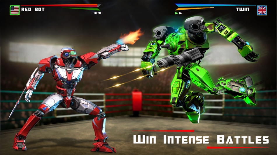 #1. Kick Boxing Robots (iOS) 由: Malik Muhammad Waseem Akram