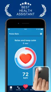 heart rate pro - healthy pulse iphone screenshot 1