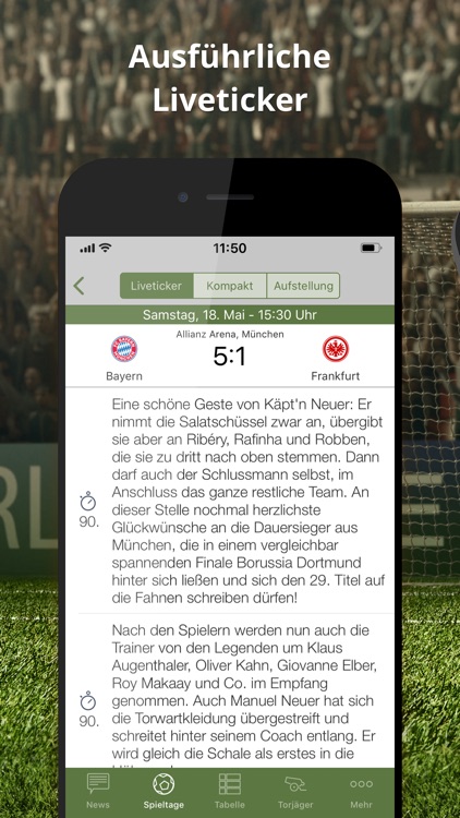 Pocket Liga - Fussball Live