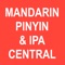 Icon Mandarin Pinyin & IPA Central