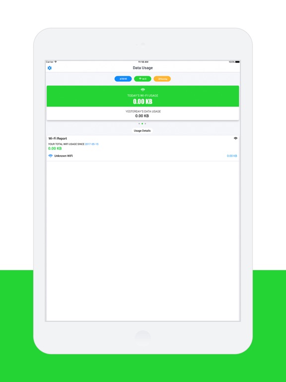 Screenshot #5 pour Network Data Usage Tracker