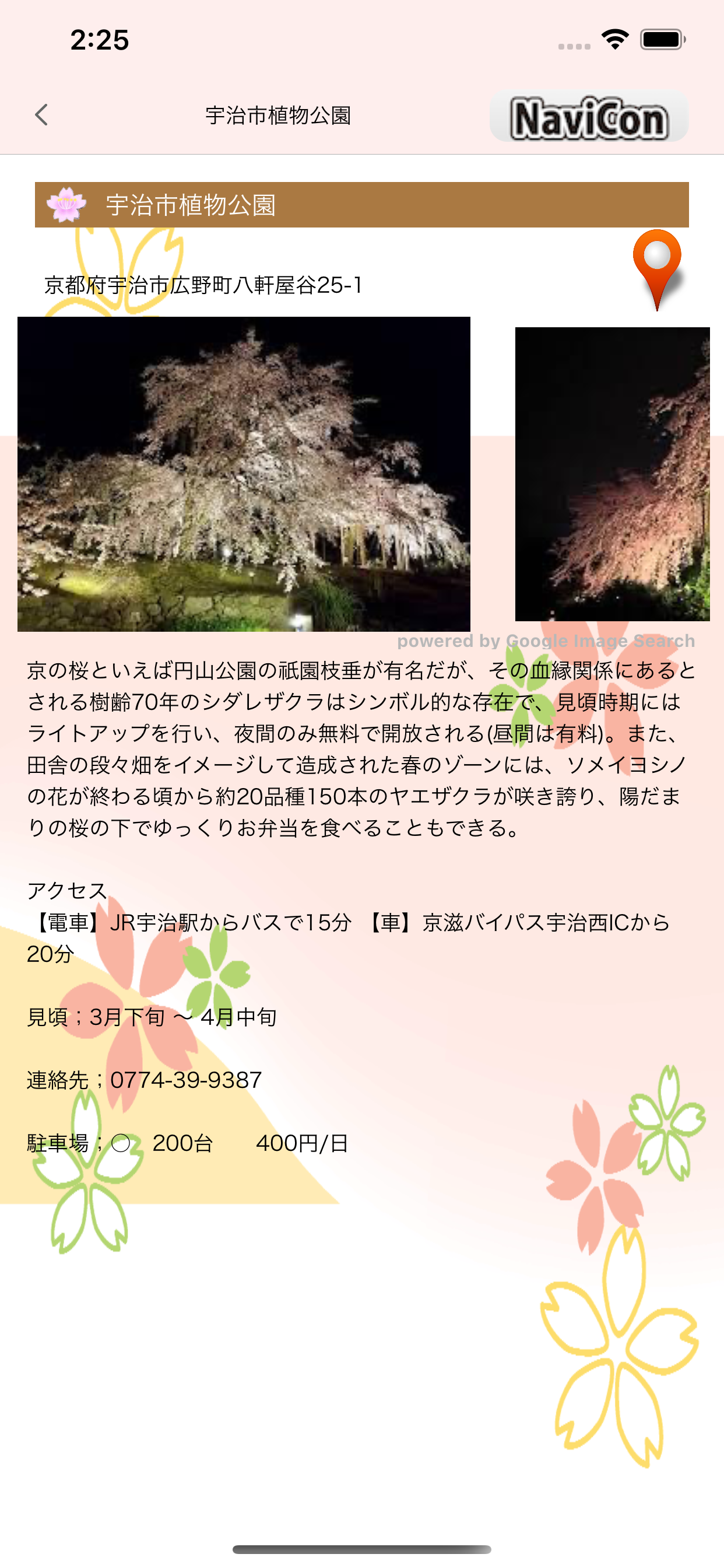 桜マップ
