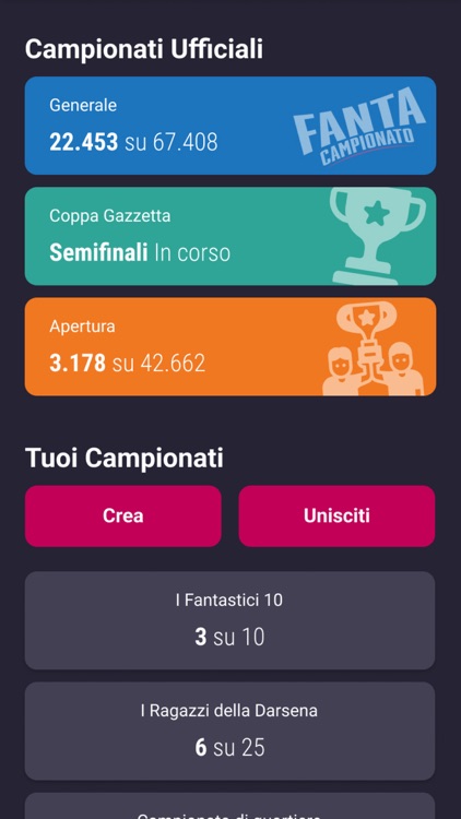 Fantacampionato Gazzetta