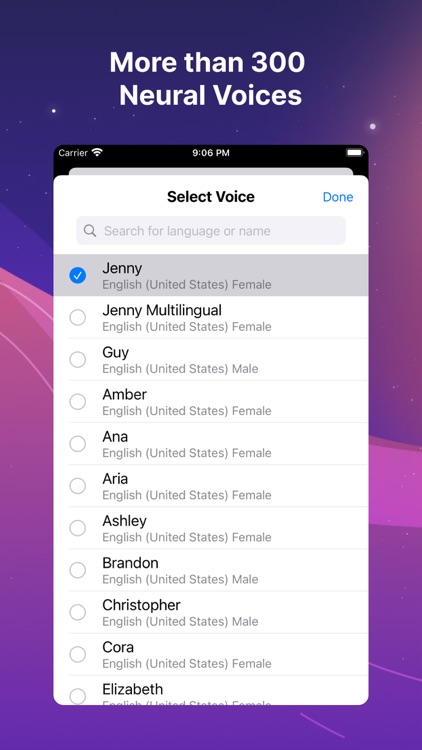 Text to Speech: Voice Reader