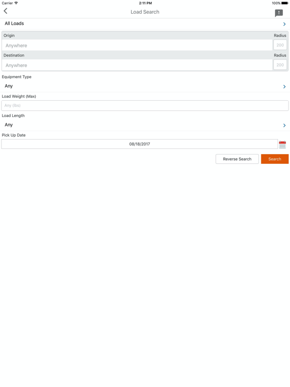 ComFreight: Load Matching App iPad screenshot 8 - Business app