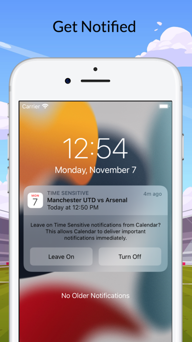 Football Notify - Live Games Screenshot