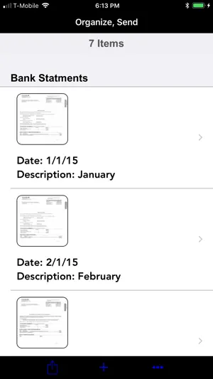 Organize, Send screenshot 1