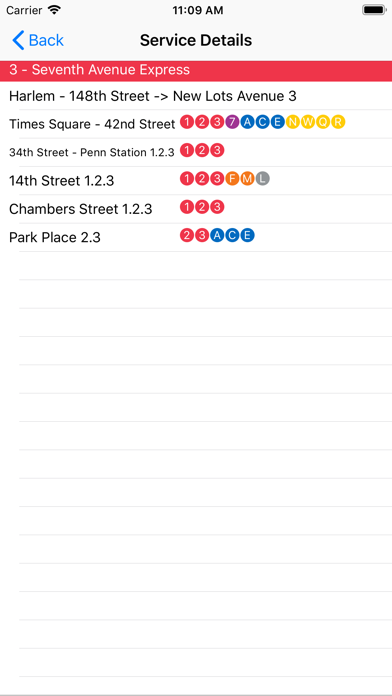 New York Subway Route Planner Screenshot