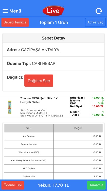 Lisans B2B screenshot-4