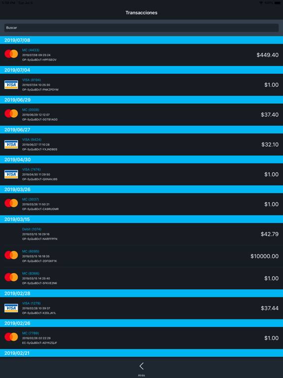 MPOS Global iPad screenshot 7 - Finance app