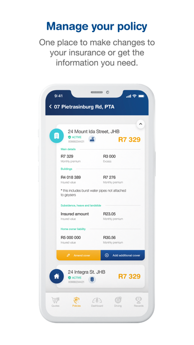 Dialdirect Insurance Screenshot