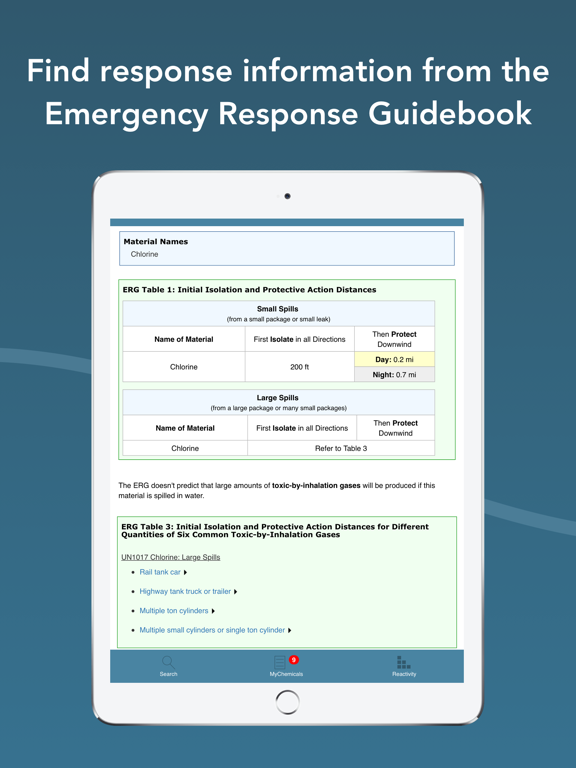Screenshot #6 pour CAMEO Chemicals