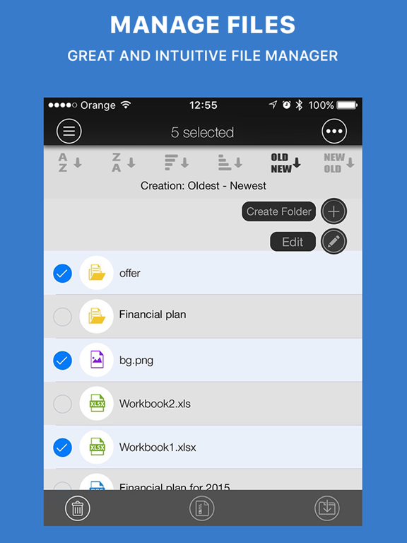 Screenshot #5 pour Documents Reader+files browser