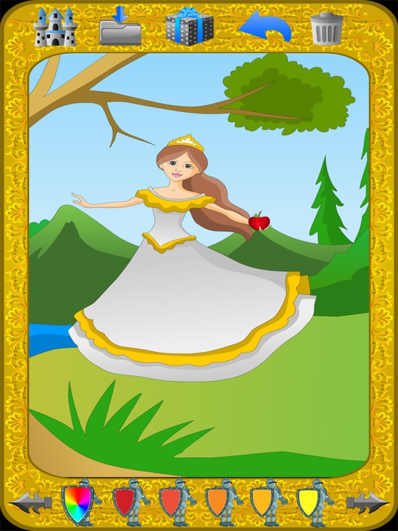 Screenshot #6 pour Kidoko Fairy Tales Paint