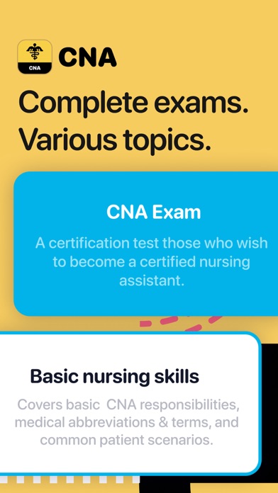 Screenshot #1 pour CNA Practice Exam Prep