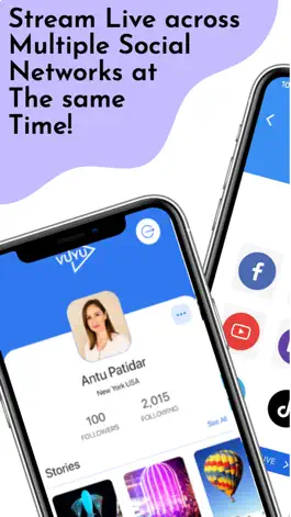 Game screenshot Vuyu -Live-Multi Social Stream apk