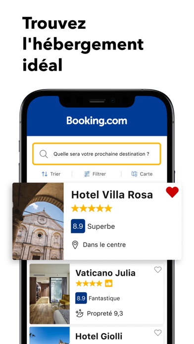 Screenshot #2 pour Booking.com: Hôtels & Voyage