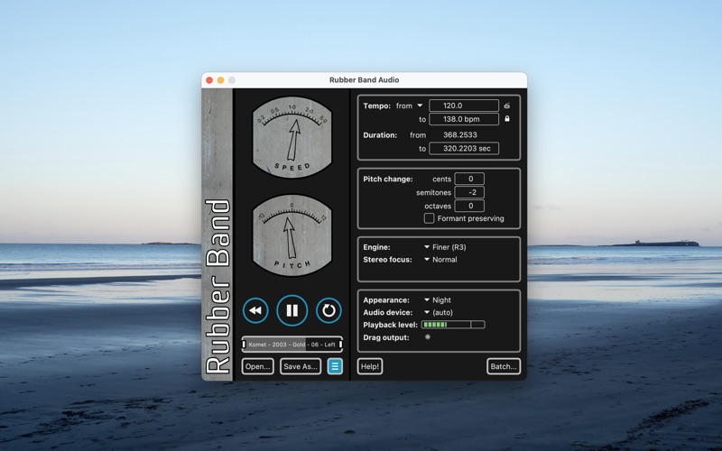 Screenshot #1 pour Rubber Band Audio