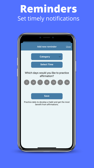 Grow - Daily Affirmations Screenshot