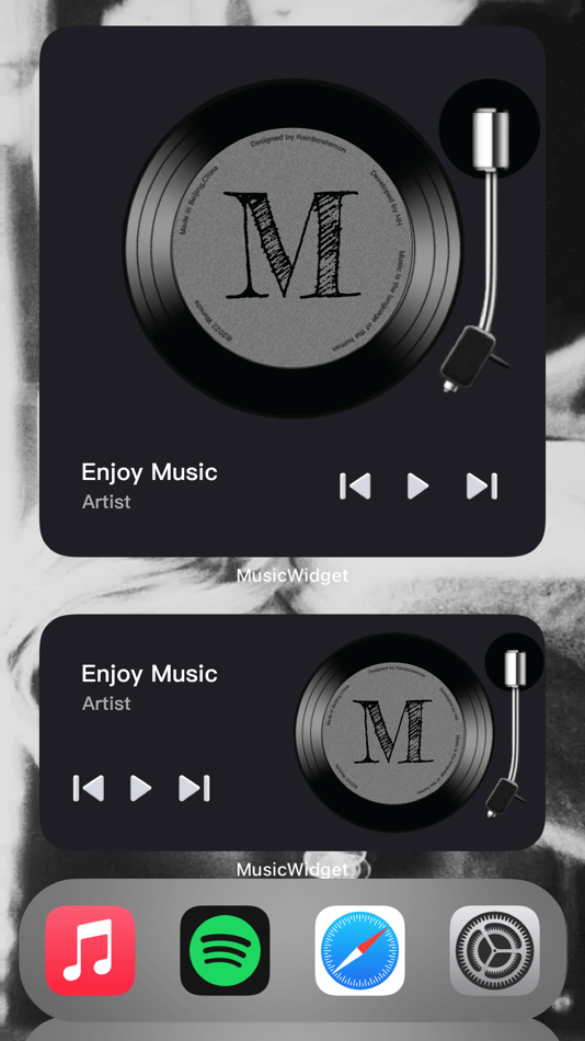 #1. Muwi: Music Widget (iOS) 由: 国胤 崔