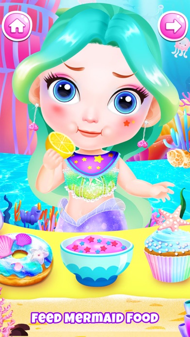 Princess Games: Baby Mermaid Screenshot