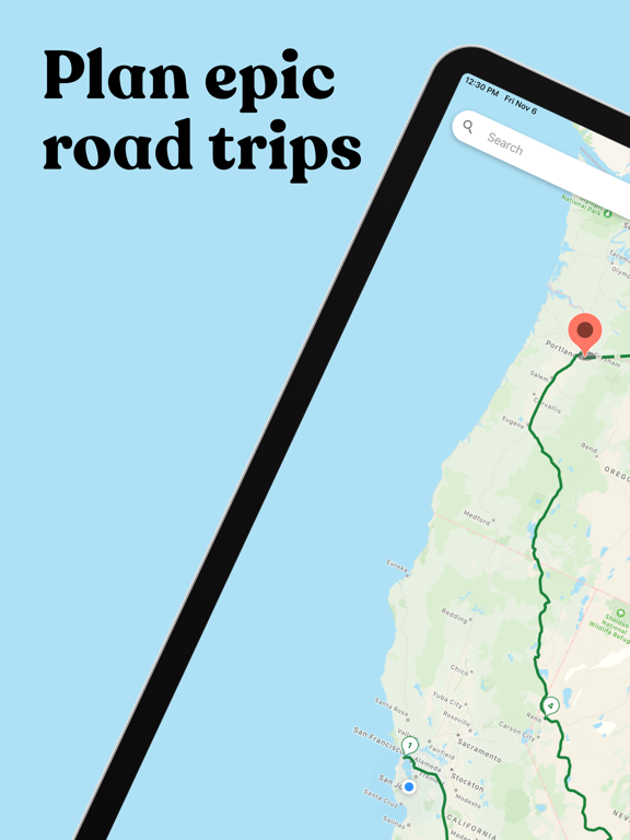 Roadie: Road Trip Planner & RVのおすすめ画像1
