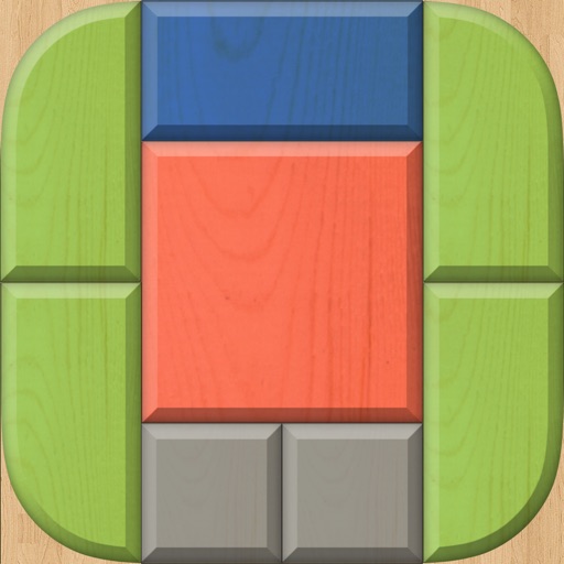 Red Block - Slide block puzzle Icon